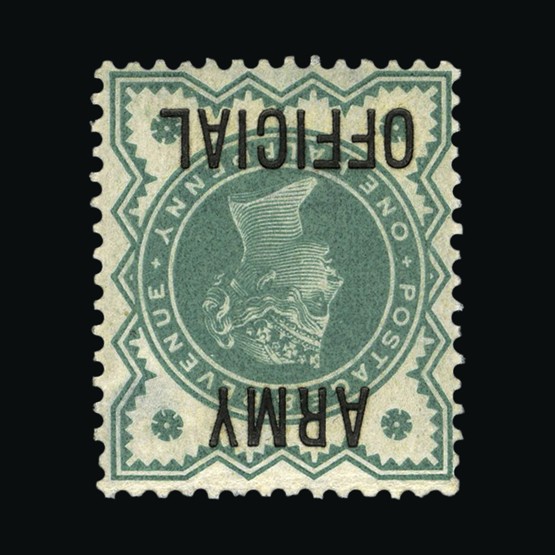 Lot 11233 - Great Britain - Officials 1896-1901 - UPA UPA Sale #85 worldwide Collections Lot 11233 - Great Britain - Officials 1896-1901 - UPA UPA Sale #85 worldwide Collections
