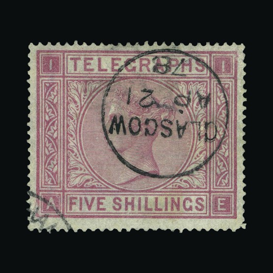 Lot 11356 - Great Britain - Telegraphs 1876 - UPA UPA Sale #85 worldwide Collections Lot 11356 - Great Britain - Telegraphs 1876 - UPA UPA Sale #85 worldwide Collections