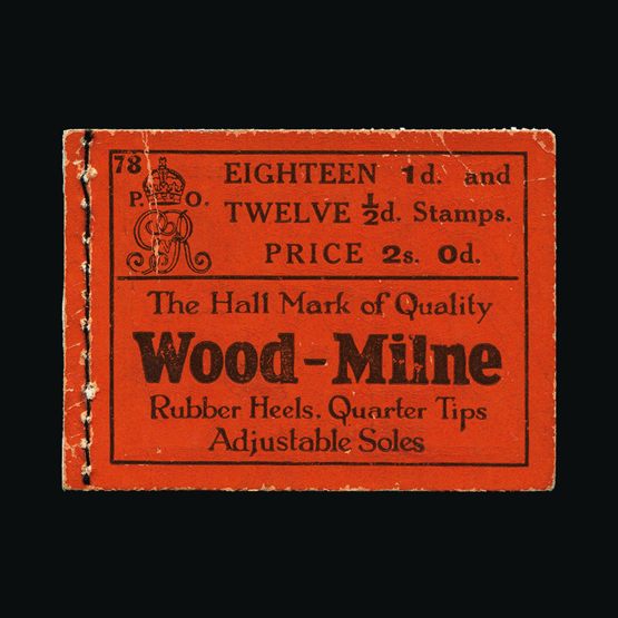 Lot 11446 - Great Britain - Booklets 1917 - UPA UPA Sale #85 worldwide Collections Lot 11446 - Great Britain - Booklets 1917 - UPA UPA Sale #85 worldwide Collections