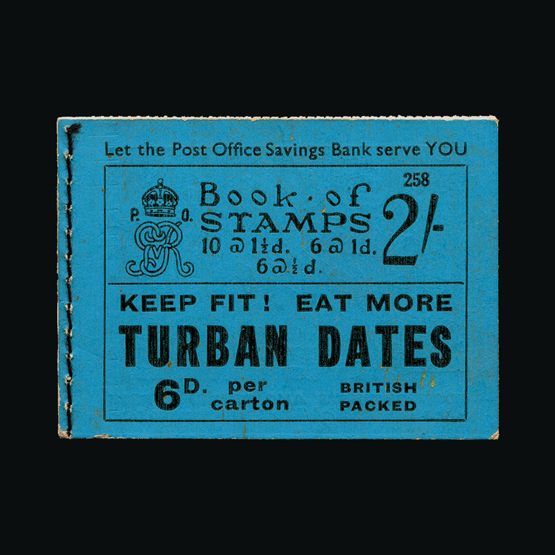 Lot 11451 - Great Britain - Booklets 1934 - UPA UPA Sale #85 worldwide Collections Lot 11451 - Great Britain - Booklets 1934 - UPA UPA Sale #85 worldwide Collections