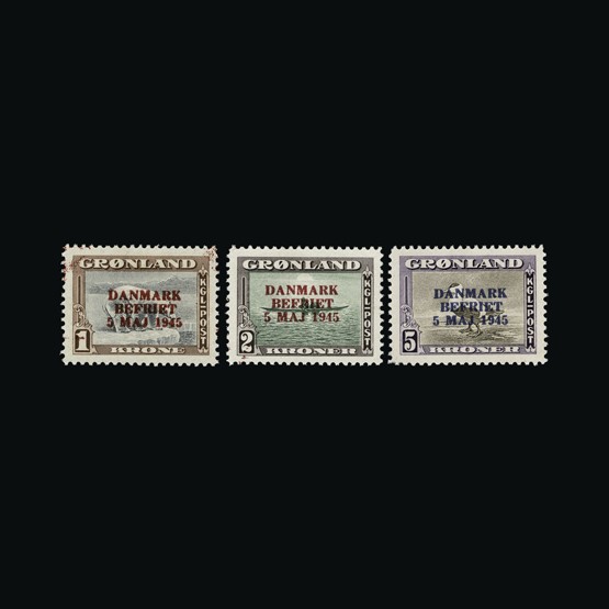 Lot 11634 - Greenland 1945 - UPA UPA Sale #85 worldwide Collections Lot 11634 - Greenland 1945 - UPA UPA Sale #85 worldwide Collections