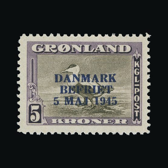 Lot 11635 - Greenland 1945 - UPA UPA Sale #85 worldwide Collections Lot 11635 - Greenland 1945 - UPA UPA Sale #85 worldwide Collections