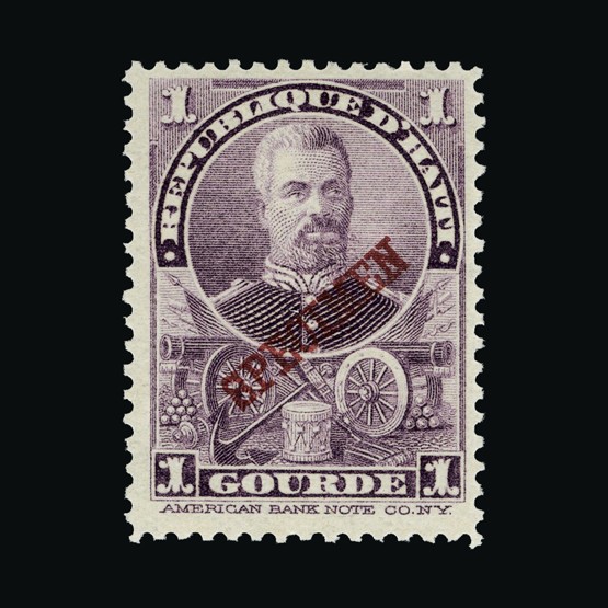 Lot 11810 - haiti 1898 - UPA UPA Sale #85 worldwide Collections Lot 11810 - haiti 1898 - UPA UPA Sale #85 worldwide Collections