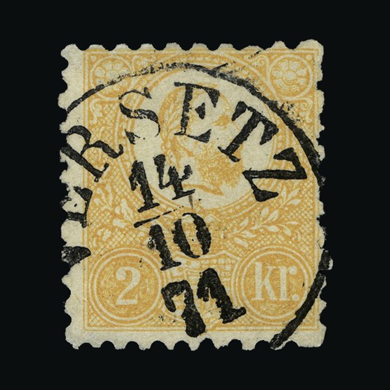 Lot 12208 - Hungary 1871 - UPA UPA Sale #85 worldwide Collections Lot 12208 - Hungary 1871 - UPA UPA Sale #85 worldwide Collections