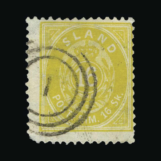 Lot 12305 - Iceland 1873 -  UPA UPA Sale #85 worldwide Collections