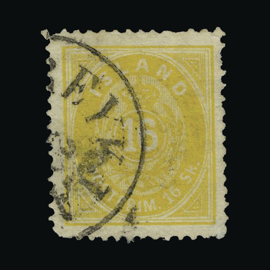 Lot 12306 - Iceland 1873 -  UPA UPA Sale #85 worldwide Collections
