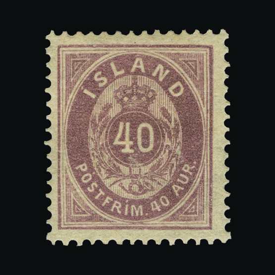 Lot 12315 - Iceland 1882 -  UPA UPA Sale #85 worldwide Collections