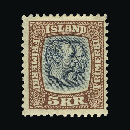 Lot 12326 - Iceland 1907 -  UPA UPA Sale #85 worldwide Collections