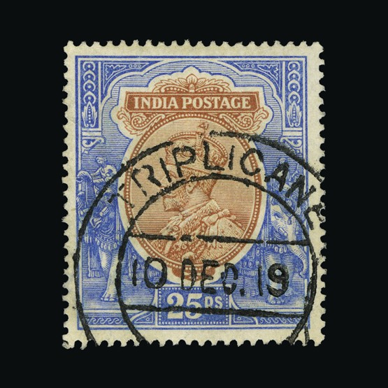 Lot 12398 - india 1911-22 - UPA UPA Sale #85 worldwide Collections Lot 12398 - india 1911-22 - UPA UPA Sale #85 worldwide Collections