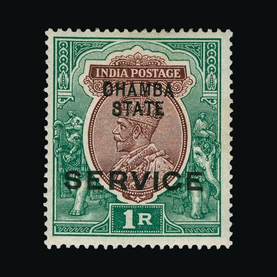 Lot 12486 - India - States - Chamba 1913-23 - UPA UPA Sale #85 worldwide Collections Lot 12486 - India - States - Chamba 1913-23 - UPA UPA Sale #85 worldwide Collections