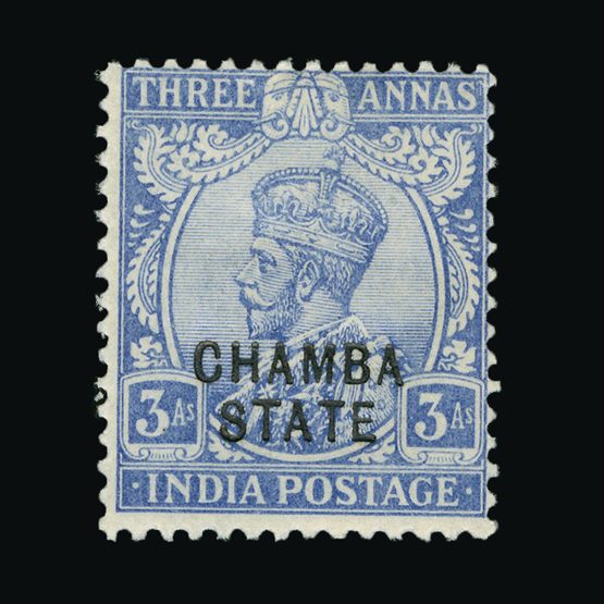Lot 12487 - India - States - Chamba 1923-27 - UPA UPA Sale #85 worldwide Collections Lot 12487 - India - States - Chamba 1923-27 - UPA UPA Sale #85 worldwide Collections
