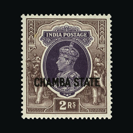 Lot 12494 - India - States - Chamba 1938 - UPA UPA Sale #85 worldwide Collections Lot 12494 - India - States - Chamba 1938 - UPA UPA Sale #85 worldwide Collections