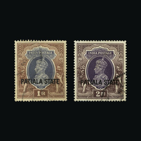 Lot 12580 - India - States - Patiala 1937-8 - UPA UPA Sale #85 worldwide Collections Lot 12580 - India - States - Patiala 1937-8 - UPA UPA Sale #85 worldwide Collections