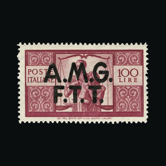 Lot 13130 - Italy - Colonies - Trieste 1947-48 - UPA UPA Sale #85 worldwide Collections Lot 13130 - Italy - Colonies - Trieste 1947-48 - UPA UPA Sale #85 worldwide Collections