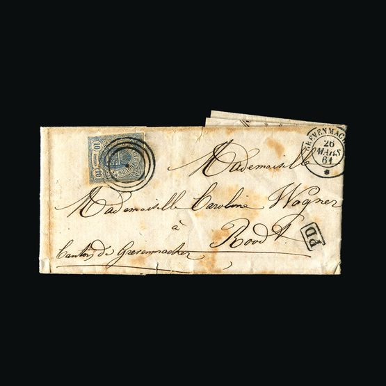 Lot 14012 - Luxembourg 1861 -  UPA UPA Sale #85 worldwide Collections