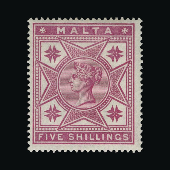 Lot 14799 - Malta 1886 -  UPA UPA Sale #85 worldwide Collections