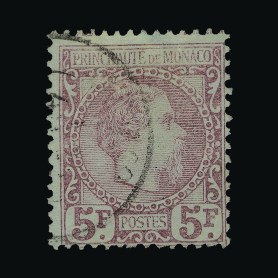 Lot 15105 - Monaco 1885 - UPA UPA Sale #85 worldwide Collections Lot 15105 - Monaco 1885 - UPA UPA Sale #85 worldwide Collections