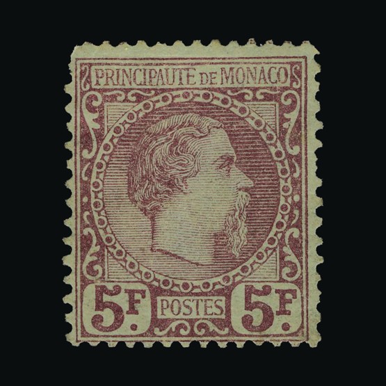 Lot 15106 - Monaco 1885 - UPA UPA Sale #85 worldwide Collections Lot 15106 - Monaco 1885 - UPA UPA Sale #85 worldwide Collections