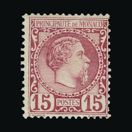 Lot 15117 - Monaco 1885 - UPA UPA Sale #85 worldwide Collections Lot 15117 - Monaco 1885 - UPA UPA Sale #85 worldwide Collections