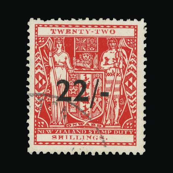 Lot 16190 - New Zealand - Postal Fiscals 1940-58 -  UPA UPA Sale #85 worldwide Collections