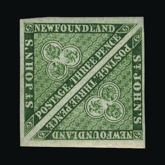 Lot 16199 - Newfoundland 1860 - UPA UPA Sale #85 worldwide Collections Lot 16199 - Newfoundland 1860 - UPA UPA Sale #85 worldwide Collections