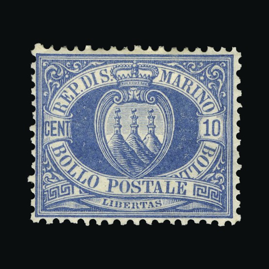 Lot 17836 - San Marino 1877-90 -  UPA UPA Sale #85 worldwide Collections