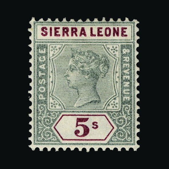 Lot 18154 - sierra leone 1896-97 -  UPA UPA Sale #85 worldwide Collections