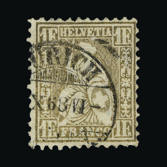 Lot 19639 - Switzerland 1862 - UPA UPA Sale #85 worldwide Collections Lot 19639 - Switzerland 1862 - UPA UPA Sale #85 worldwide Collections