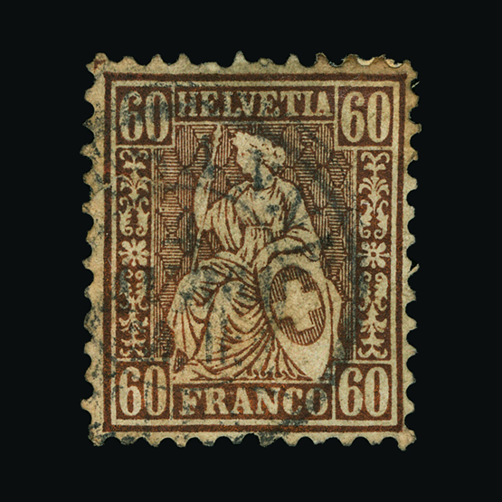 Lot 19645 - Switzerland 1862-64 - UPA UPA Sale #85 worldwide Collections Lot 19645 - Switzerland 1862-64 - UPA UPA Sale #85 worldwide Collections
