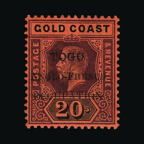 Lot 19925 - Togo - Anglo-French Occupation 1915 - UPA UPA Sale #85 worldwide Collections Lot 19925 - Togo - Anglo-French Occupation 1915 - UPA UPA Sale #85 worldwide Collections