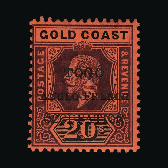 Lot 19926 - Togo - Anglo-French Occupation 1915 - UPA UPA Sale #85 worldwide Collections Lot 19926 - Togo - Anglo-French Occupation 1915 - UPA UPA Sale #85 worldwide Collections