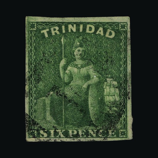 Lot 20169 - Trinidad and Tobago - Trinidad 1859 - UPA UPA Sale #85 worldwide Collections Lot 20169 - Trinidad and Tobago - Trinidad 1859 - UPA UPA Sale #85 worldwide Collections