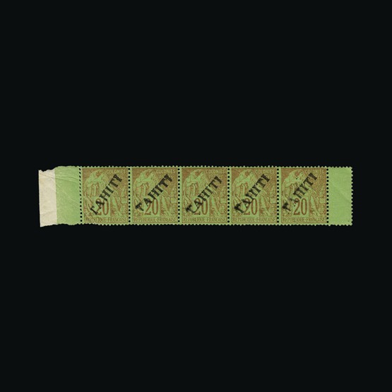Lot 20969 - France - Colonies - Polynesia - Tahiti 1893 -  UPA UPA Sale #85 worldwide Collections