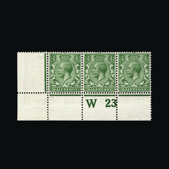Lot 21160 - Great Britain - KGV 1913 -  UPA UPA Sale #85 worldwide Collections