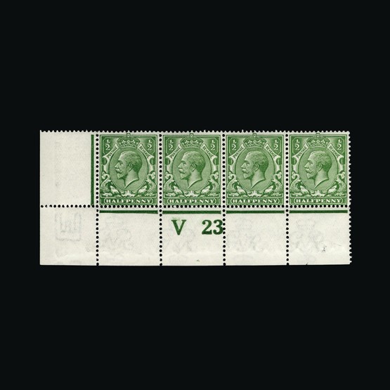 Lot 21163 - Great Britain - KGV 1913 -  UPA UPA Sale #85 worldwide Collections