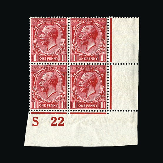 Lot 21181 - Great Britain - KGV 1913 -  UPA UPA Sale #85 worldwide Collections