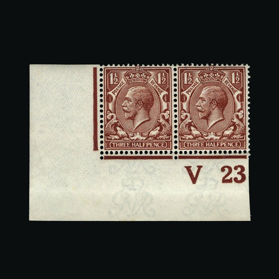 Lot 21190 - Great Britain - KGV 1913 -  UPA UPA Sale #85 worldwide Collections