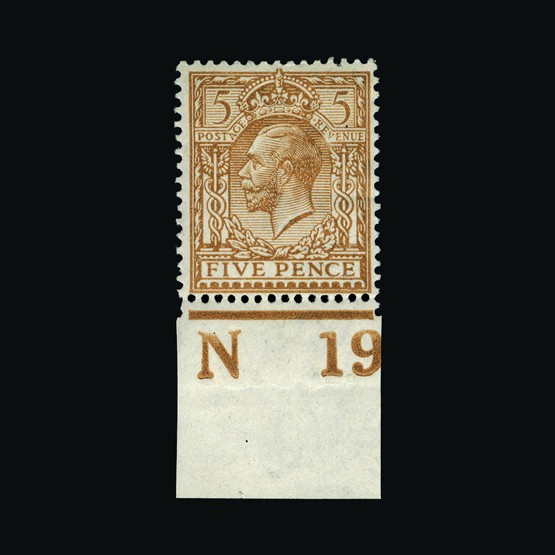 Lot 21215 - Great Britain - KGV 1913 -  UPA UPA Sale #85 worldwide Collections