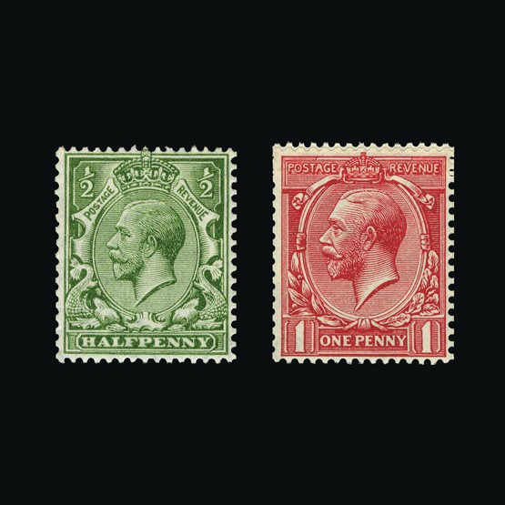 Lot 21220 - Great Britain - KGV 1913 -  UPA UPA Sale #85 worldwide Collections