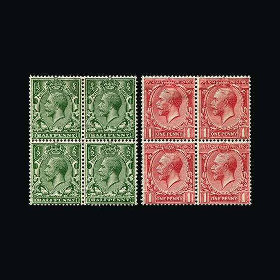 Lot 21221 - Great Britain - KGV 1913 -  UPA UPA Sale #85 worldwide Collections