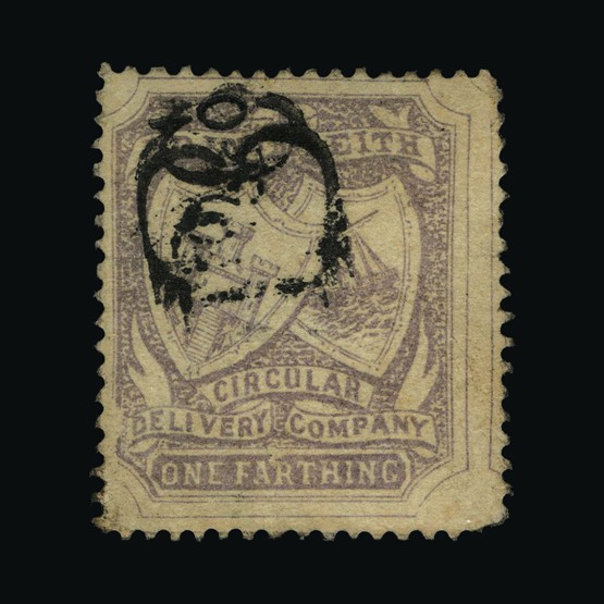Lot 21266 - Great Britain - Circular Delivery Companies 1865-68 1865-66 -  UPA UPA Sale #85 worldwide Collections