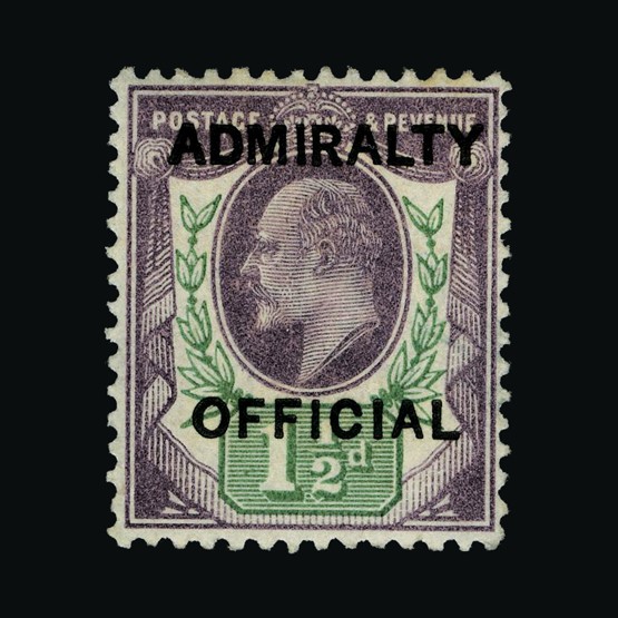 Lot 21267 - Great Britain - Officials 1903 - UPA UPA Sale #85 worldwide Collections Lot 21267 - Great Britain - Officials 1903 - UPA UPA Sale #85 worldwide Collections