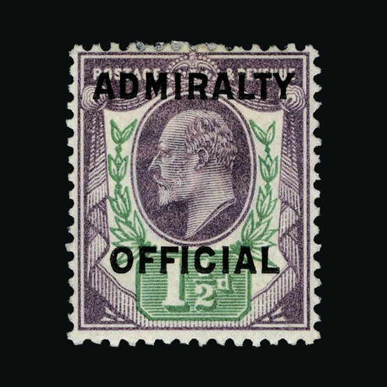 Lot 21272 - Great Britain - Officials 1903-04 - UPA UPA Sale #85 worldwide Collections Lot 21272 - Great Britain - Officials 1903-04 - UPA UPA Sale #85 worldwide Collections