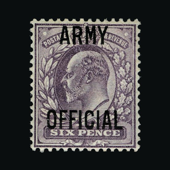 Lot 21276 - Great Britain - Officials 1902-03 -  UPA UPA Sale #85 worldwide Collections