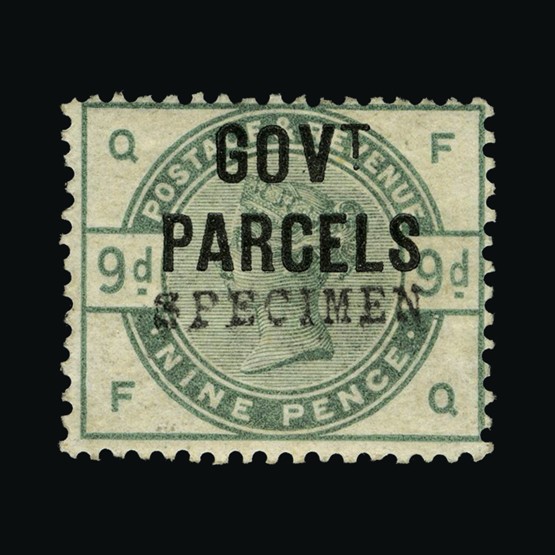 Lot 21286 - Great Britain - Officials 1883-86 -  UPA UPA Sale #85 worldwide Collections