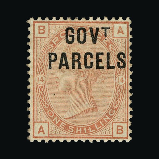 Lot 21290 - Great Britain - Officials 1883-86 -  UPA UPA Sale #85 worldwide Collections