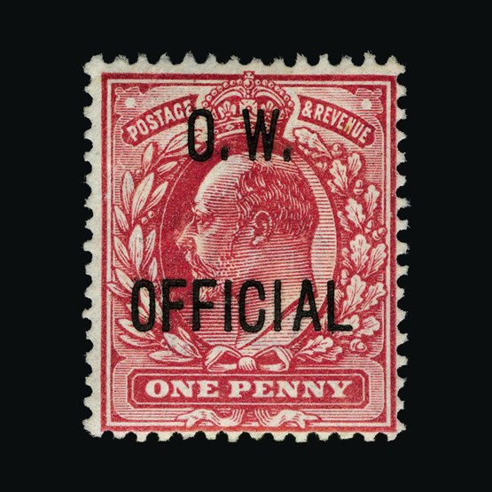 Lot 21328 - Great Britain - Officials 1902-03 - UPA UPA Sale #85 worldwide Collections Lot 21328 - Great Britain - Officials 1902-03 - UPA UPA Sale #85 worldwide Collections