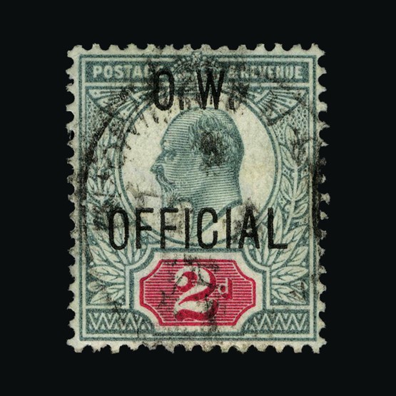 Lot 21329 - Great Britain - Officials 1902-03 - UPA UPA Sale #85 worldwide Collections Lot 21329 - Great Britain - Officials 1902-03 - UPA UPA Sale #85 worldwide Collections