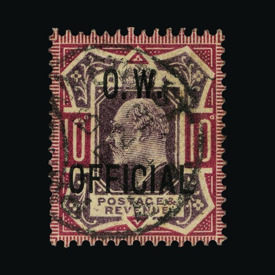 Lot 21330 - Great Britain - Officials 1902-03 - UPA UPA Sale #85 worldwide Collections Lot 21330 - Great Britain - Officials 1902-03 - UPA UPA Sale #85 worldwide Collections