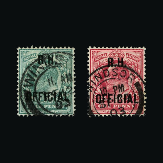 Lot 21331 - Great Britain - Officials 1902 - UPA UPA Sale #85 worldwide Collections Lot 21331 - Great Britain - Officials 1902 - UPA UPA Sale #85 worldwide Collections